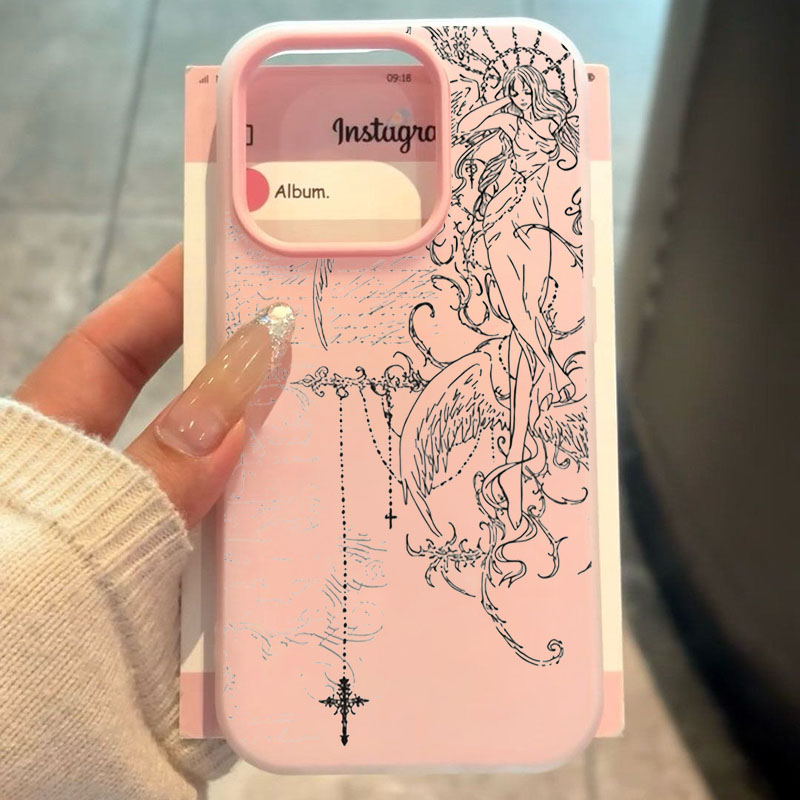 Gothic Style Angel Cross Line  - Samsung Galaxy A55 评论和价格