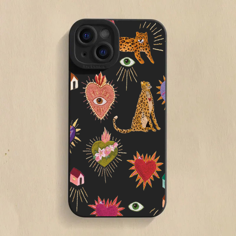 Floral Leopard Eyes Phone Case - Samsung Galaxy S24 评论和价格