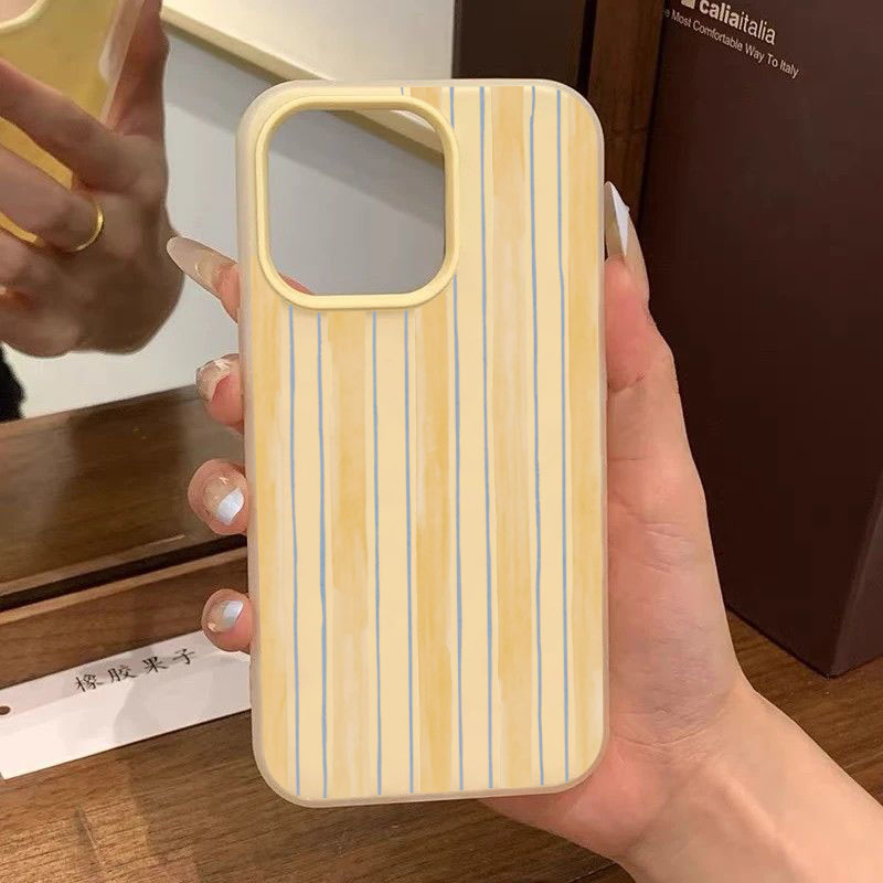 Stylish Yellow Striped Phone C - Samsung Galaxy S24 评论和价格