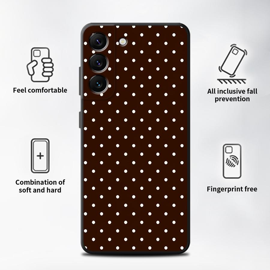 Retro Polka Dots Case for Sams - Samsung Galaxy A55 评论和价格